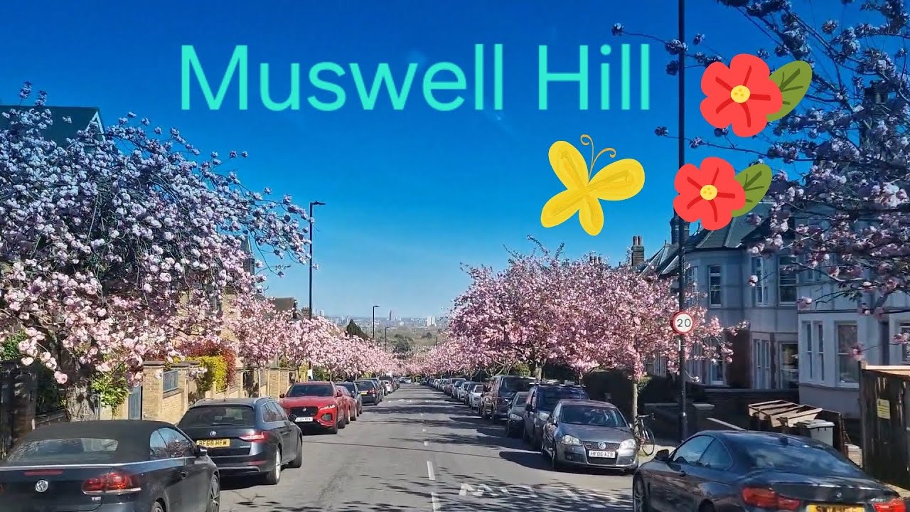 Spring is amazing in Muswell Hill ,London.