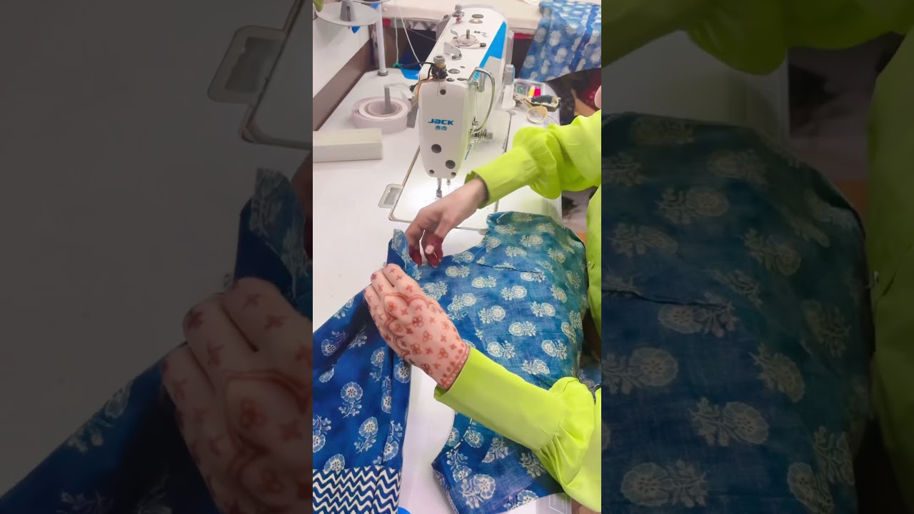 Very easy method for sleeve @Shahnoor_boutique1 keep supporting follow for more tricks tips method ✅
