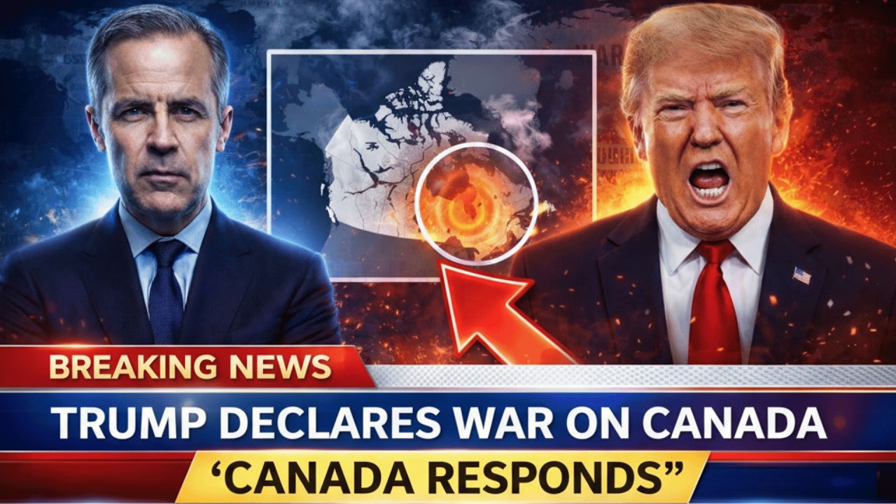 1 Minute ago Trump Declared War on Canada — Carney's Cold Blooded Response Stunned the World