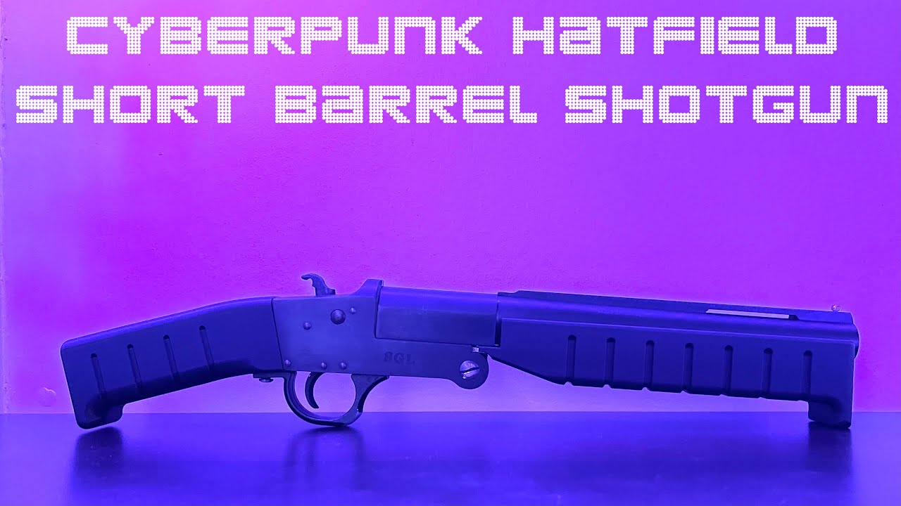 Cyberpunk Hatfield Short Barrel Shotgun