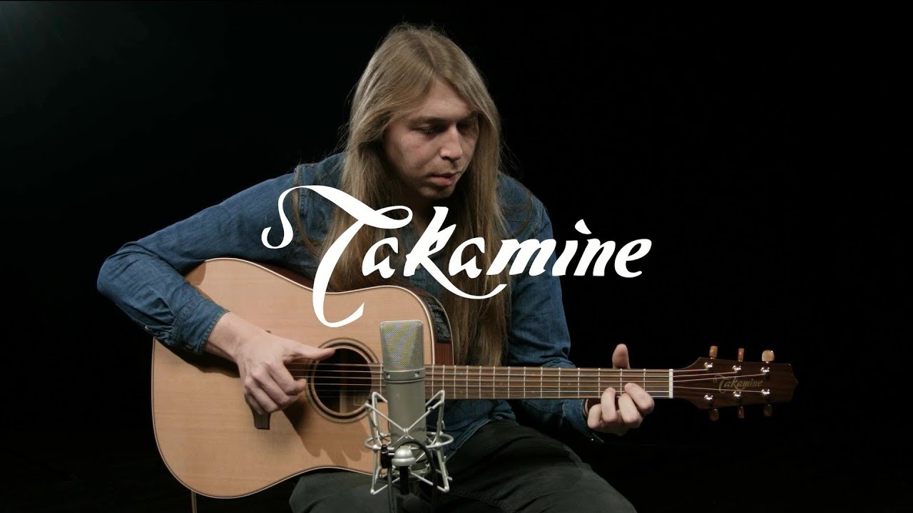 Takamine P3DC Dreadnought Electro Acoustic, Natural | Gear4music demo