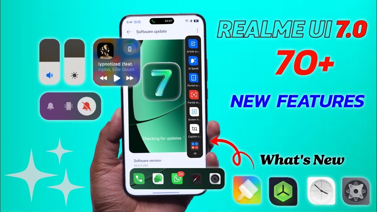 Big Update Realme UI 7.0 Everything Changes 🔥 70+ New Features | Android 16 Review
