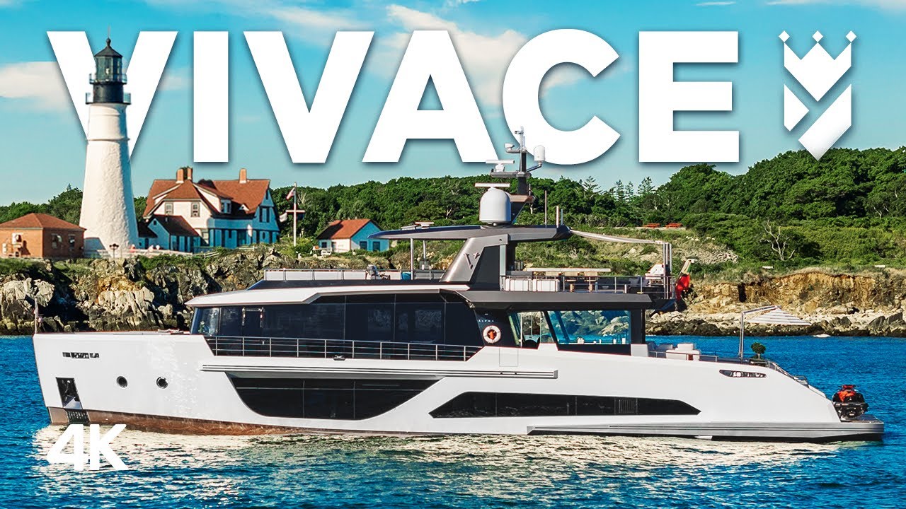 Chartering a Superyacht in New England: VIVACE...unlike any other charter video you have seen!