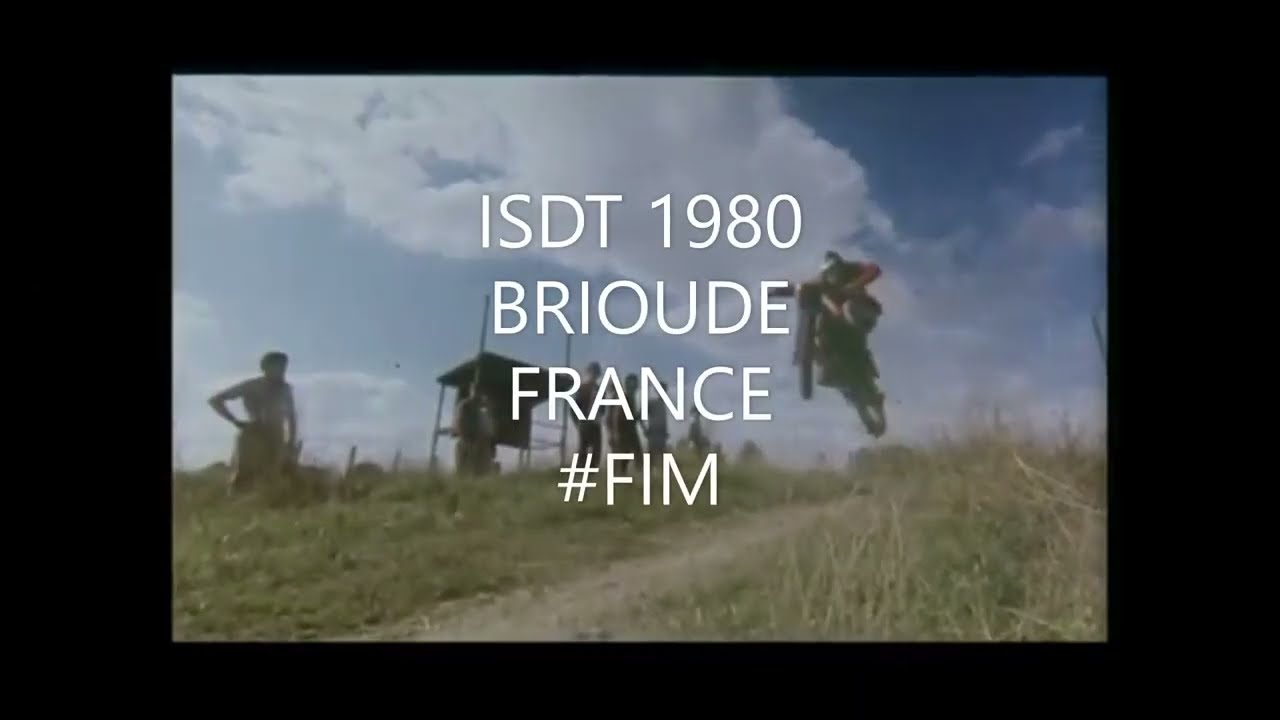 isdt 1980 Brioude france