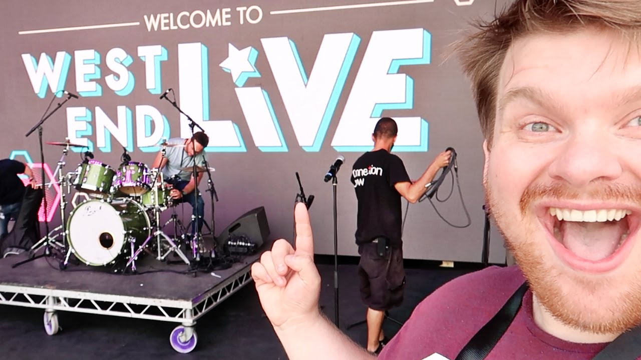 SOUNDCHECK FOR WEST END LIVE 2017!