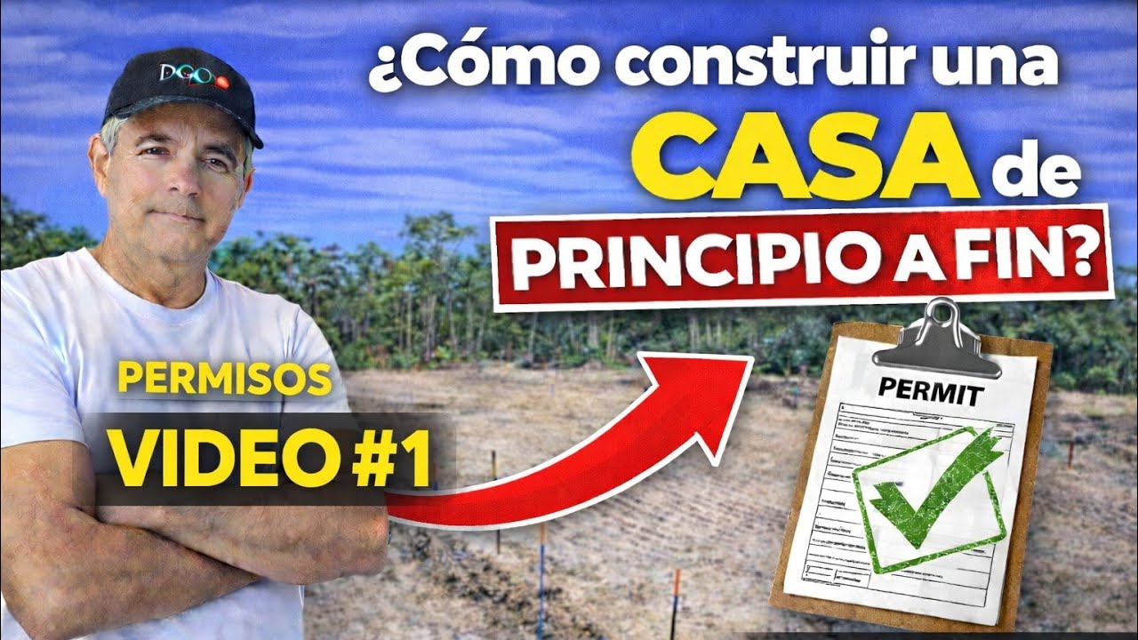 Como construir una casa Primeros pasos