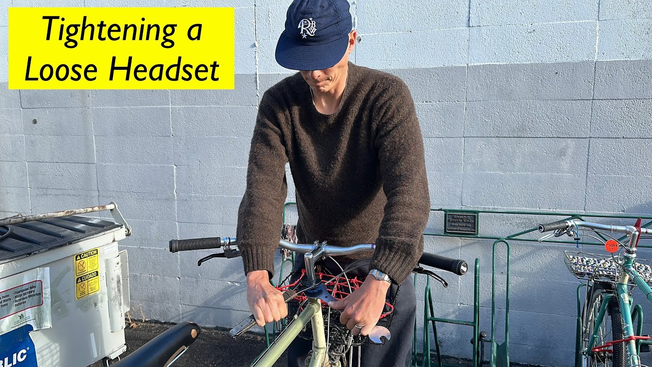 Tightening a Loose Headset