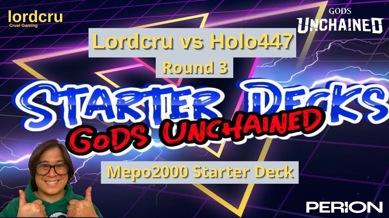 Mepo2000 Starter Deck Round 3 vs Holo447