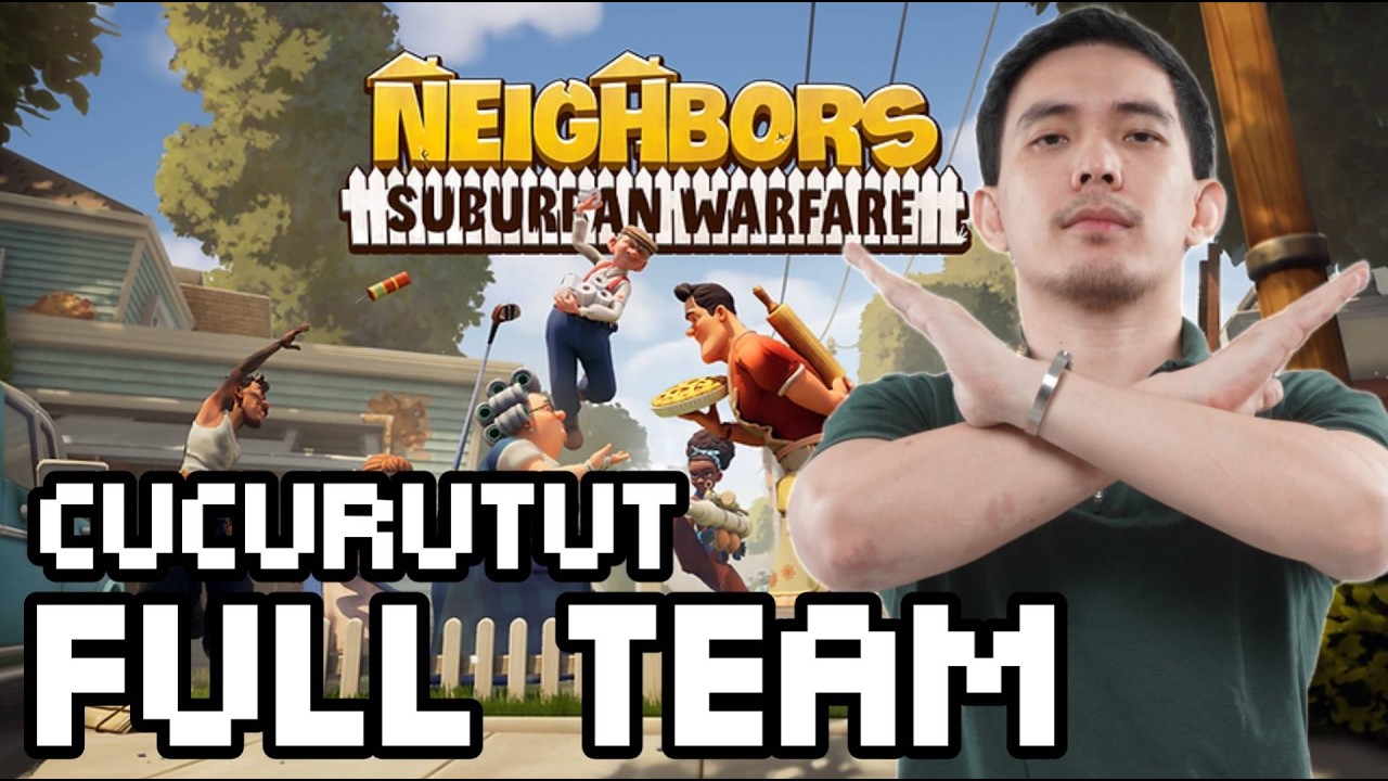 GAME HANCURIN RUMAH TETANGGA PALING BRUTAL!! NEIGHBORS SUBURBANS WARFARE