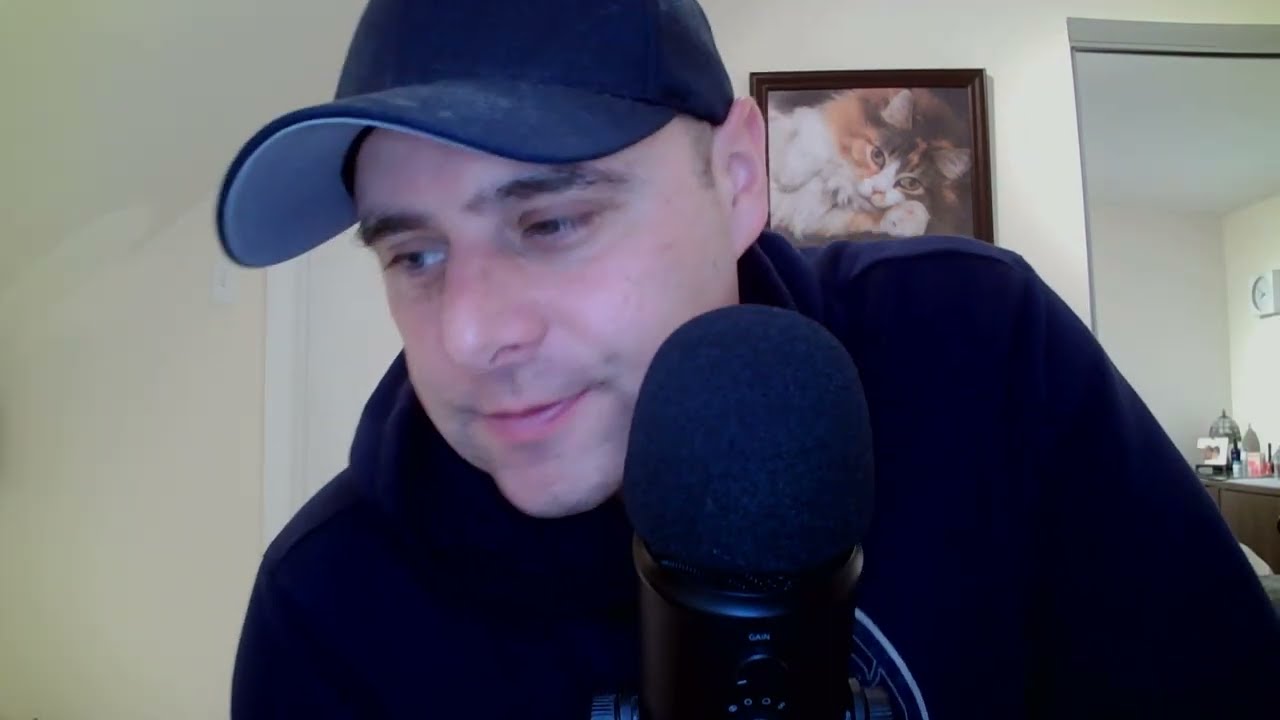 ASMR Gum Chewing and Whispering Ramble