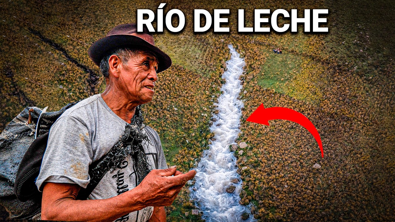El río que nace dentro de una montaña ¿obra de los incas? | Leche Mayo