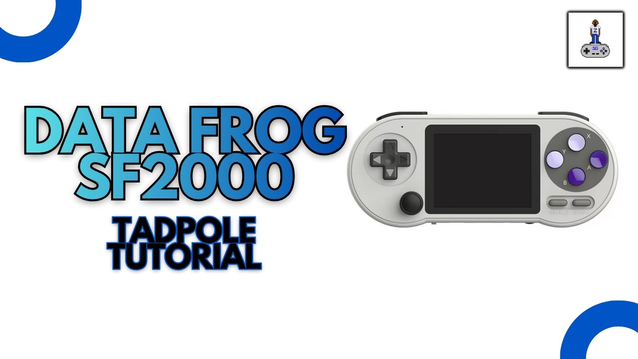 Data Frog SF2000 | Tadpole Tutorial | Snoley Games