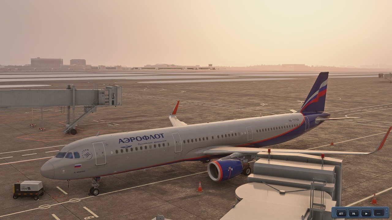 Рейс AFL1124 Moscow-Sochi  на  A321-200   Aeroflot
