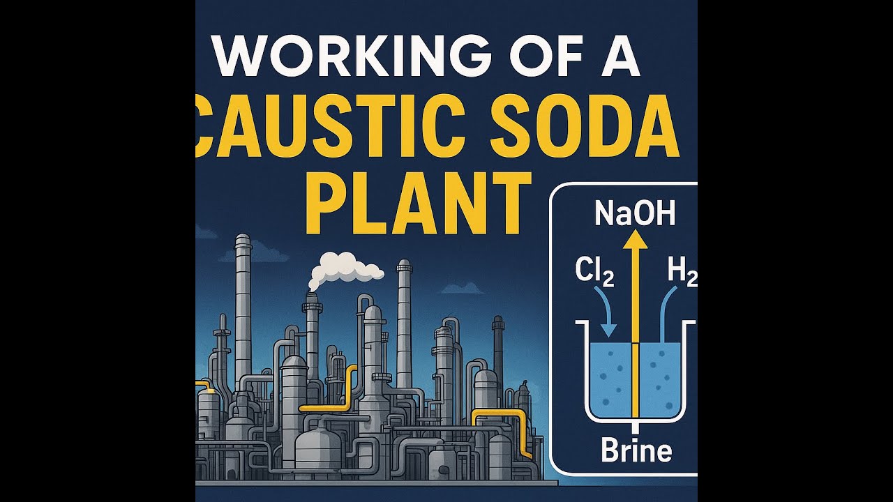 #Caustic Soda Plant | How NaOH, Chlorine & Hydrogen Are Made | Membrane Cell Process Explained