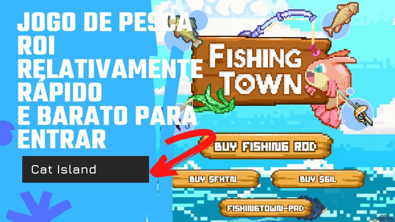 Fishing Town: JOGO NFT DE PESCA QUE TA PAGANDO MUITO BEM E BARATO PARA ENTRAR