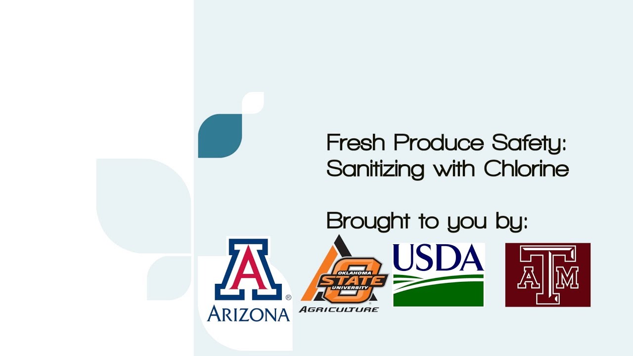 Sanitizing with Chlorine