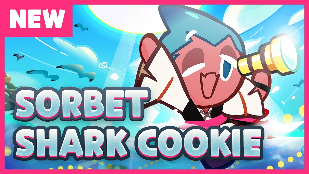 MEET SORBET SHARK COOKIE!