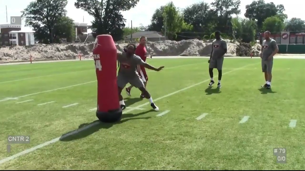 Alabama Defense (Nick Saban Era) - OLB Drill Tape