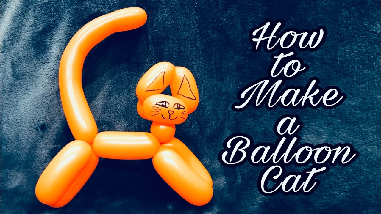 How to Make a Balloon Cat