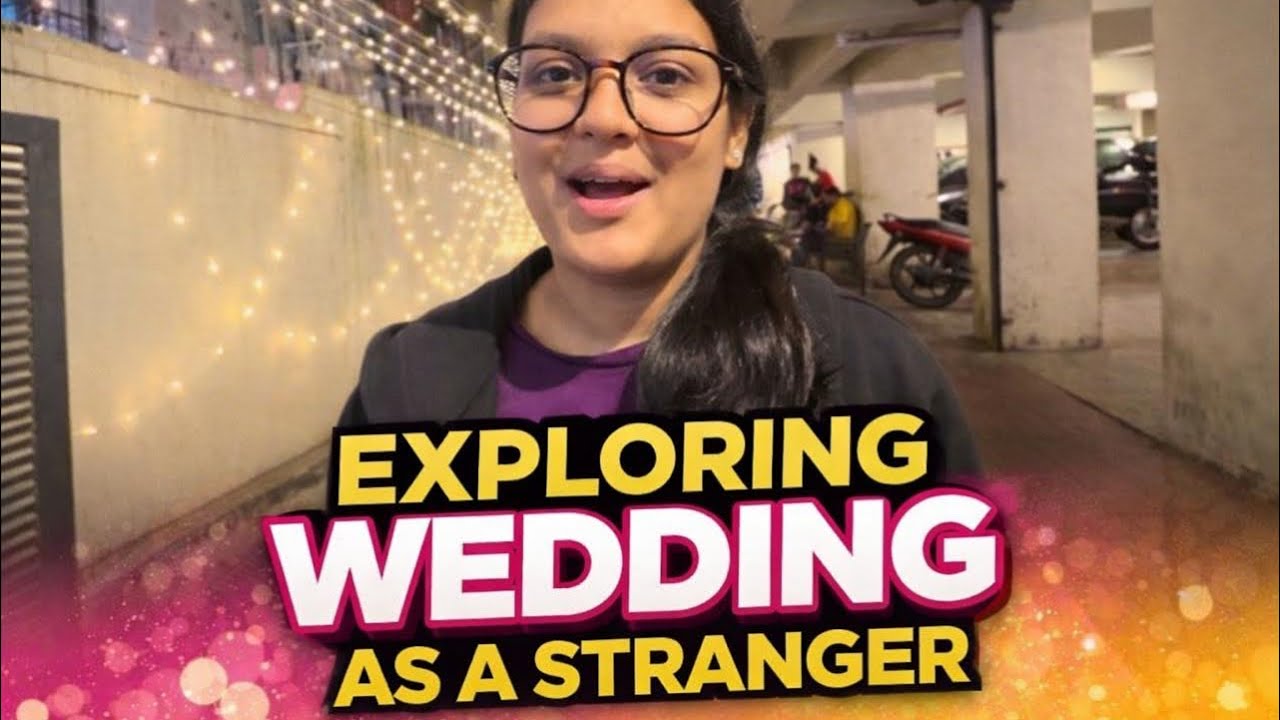 Exploring Wedding As A Stranger😜 #dailyvlogs #minivlog #funny #travel #mumbai