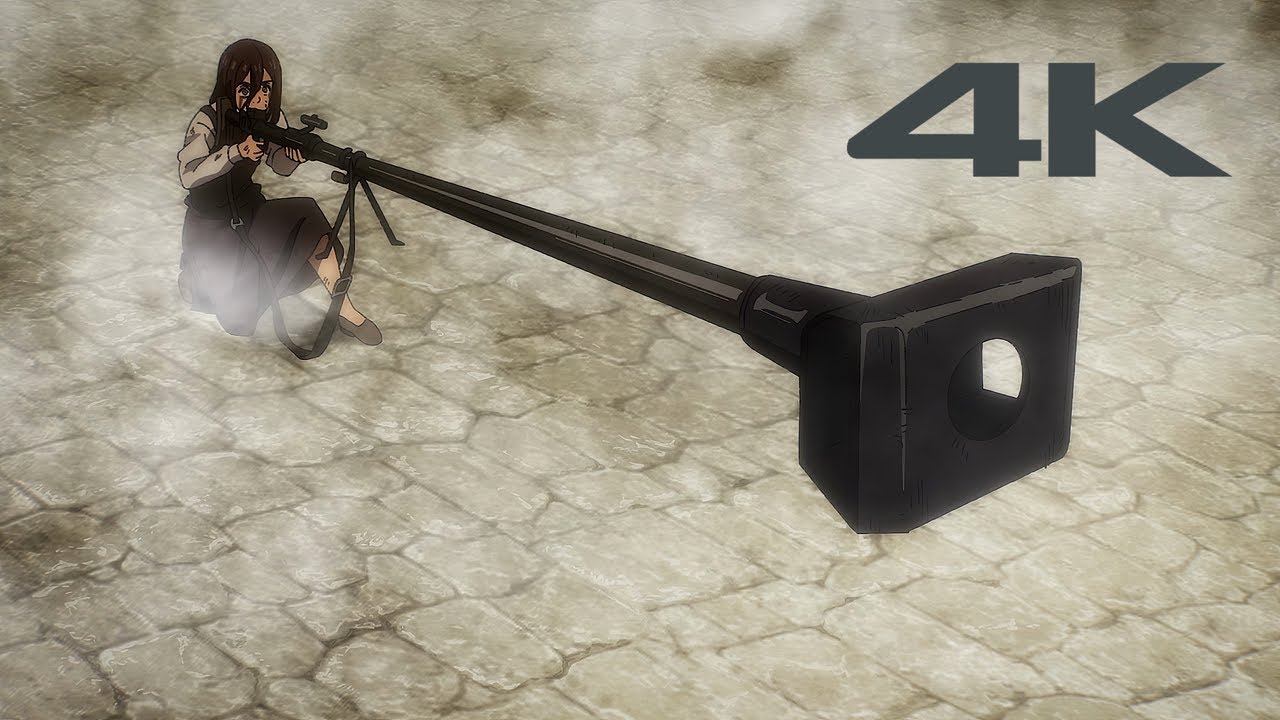 [4K] Gabi Shoots Eren | Attack on Titan Season 4 Blu-Ray