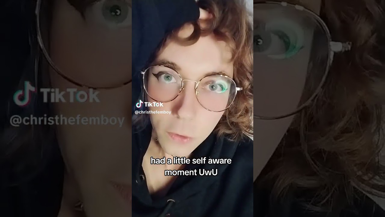 had a little silly self-aware moment UwU