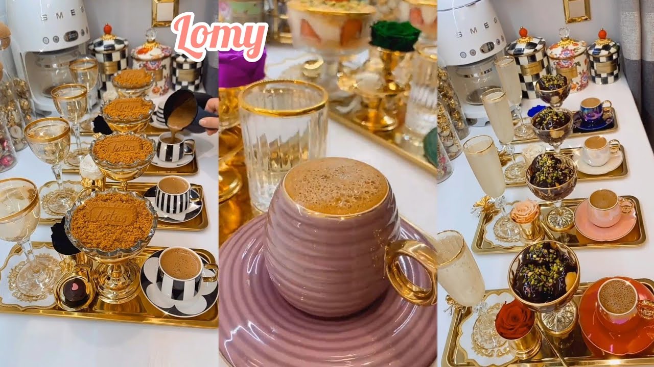 سيدة تركية وقدرتها الفائقة على فن الضيافة 🌠 تعلمي فن تقديم القهوة ☕