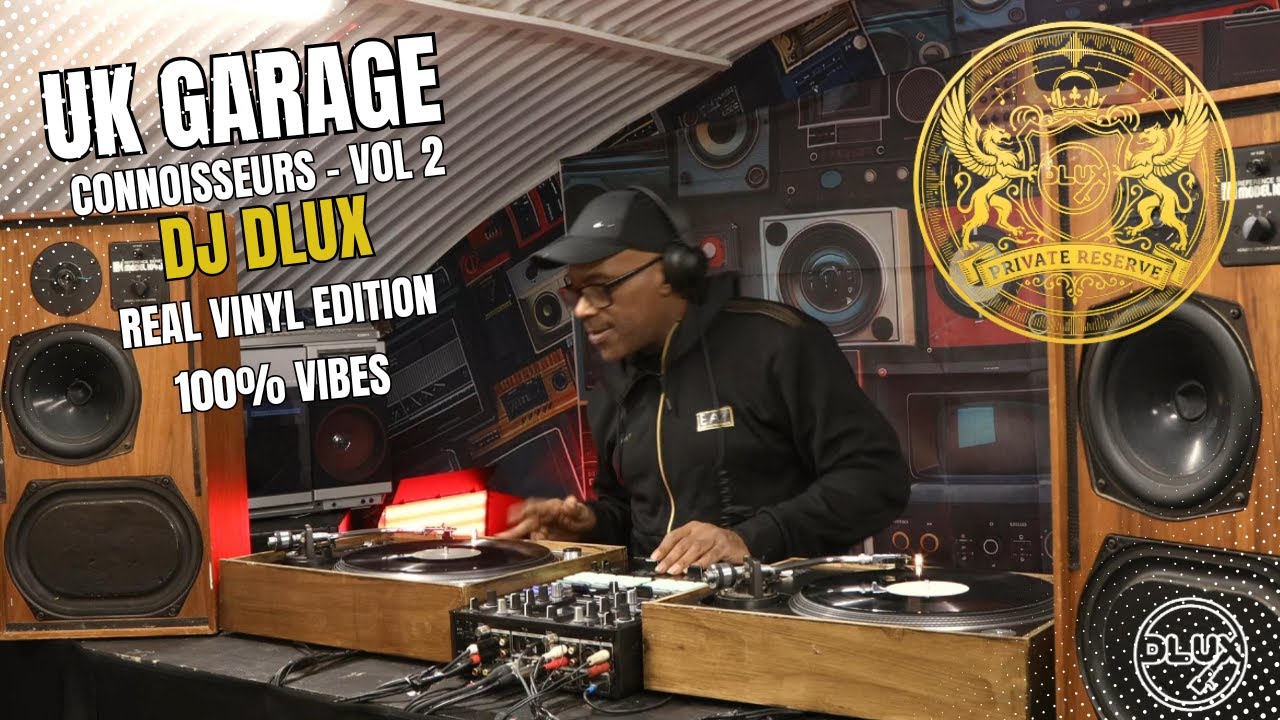 DJ Dlux | Garage Connoisseurs Vol. 2 | 100% 90s Garage Vinyl - Private Reserve