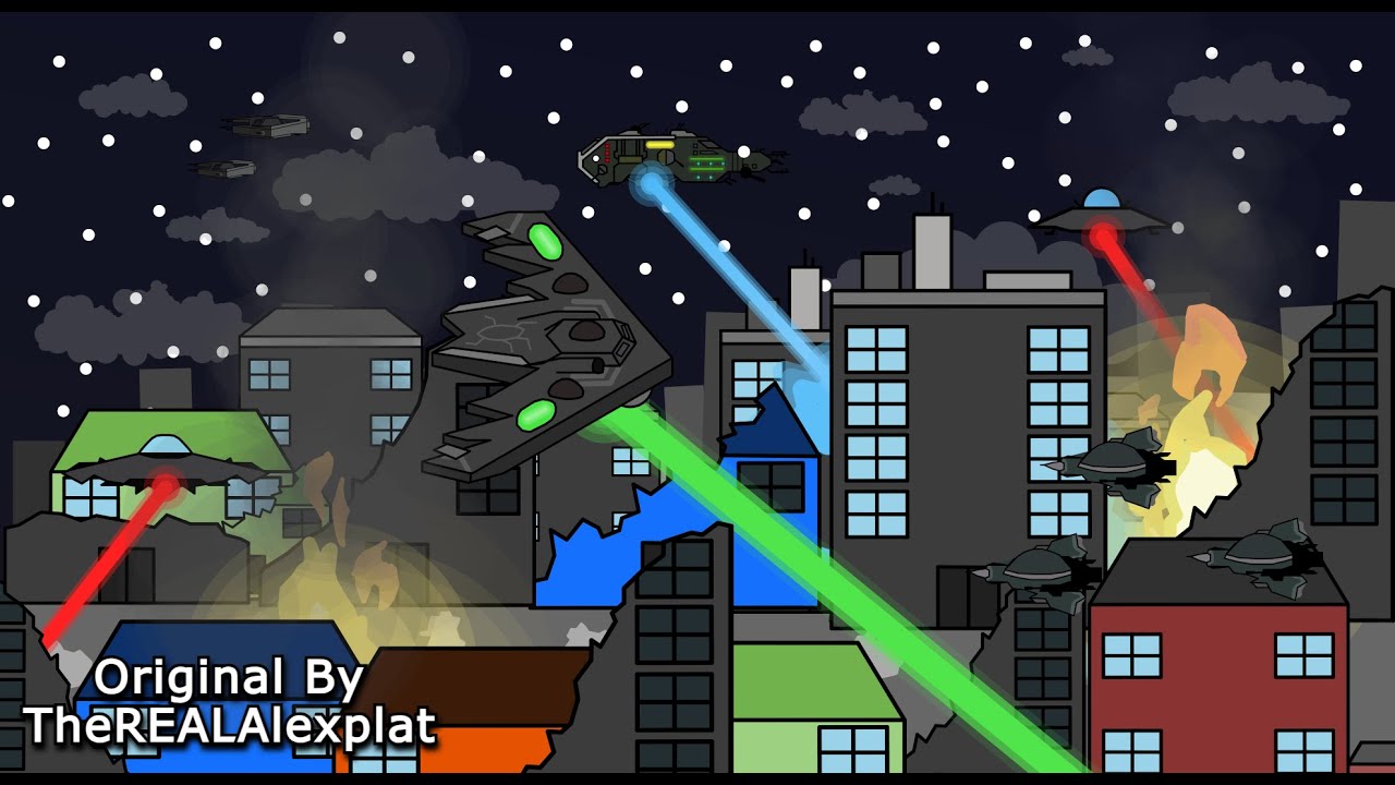 Pivot Alien Invasion War Season 1 Episode 1 Pivot Animator