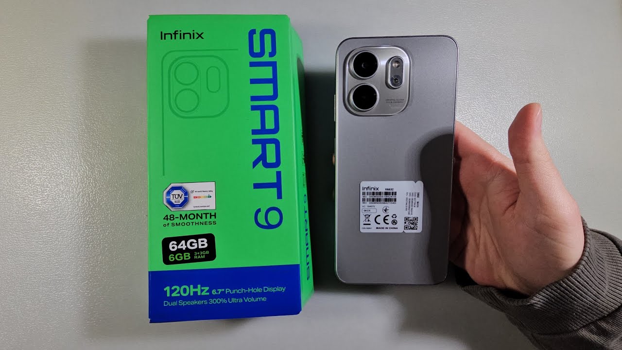 ОБЗОР INFINIX SMART 9 3/64GB ПЛЮСЫ И МИНУСЫ