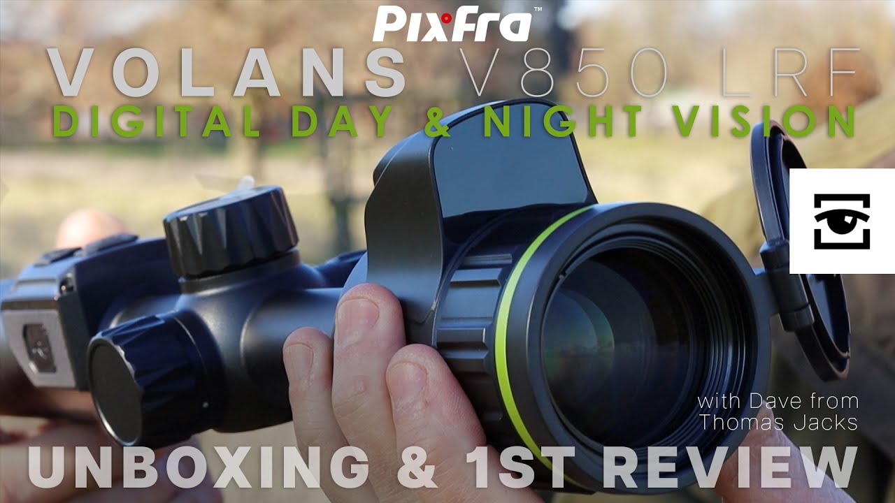 PIXFRA VOLANS V850 LRF Digital Day & Night Vision unboxing and review