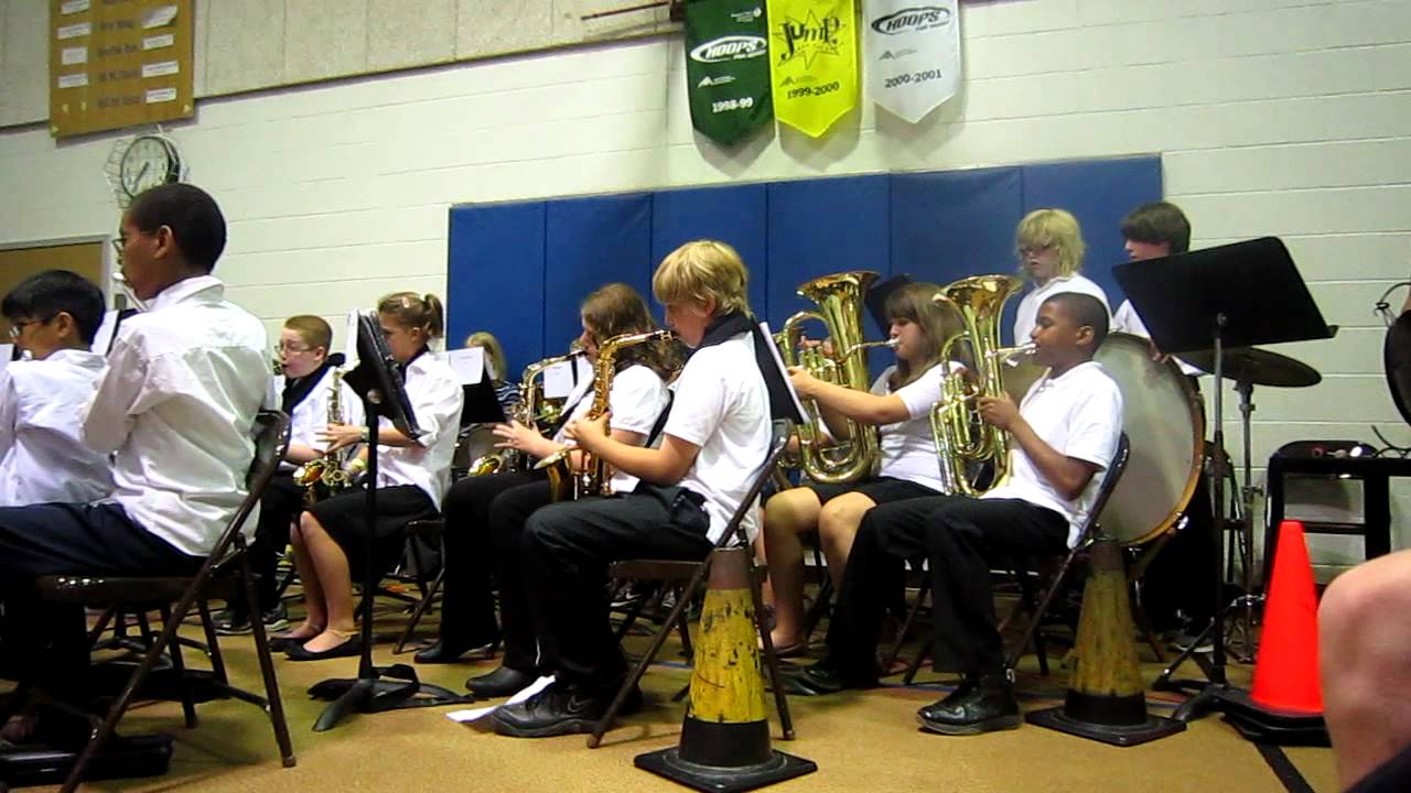Shrevewood Elementary Shool 5th and 6th grade band Spring Concert
