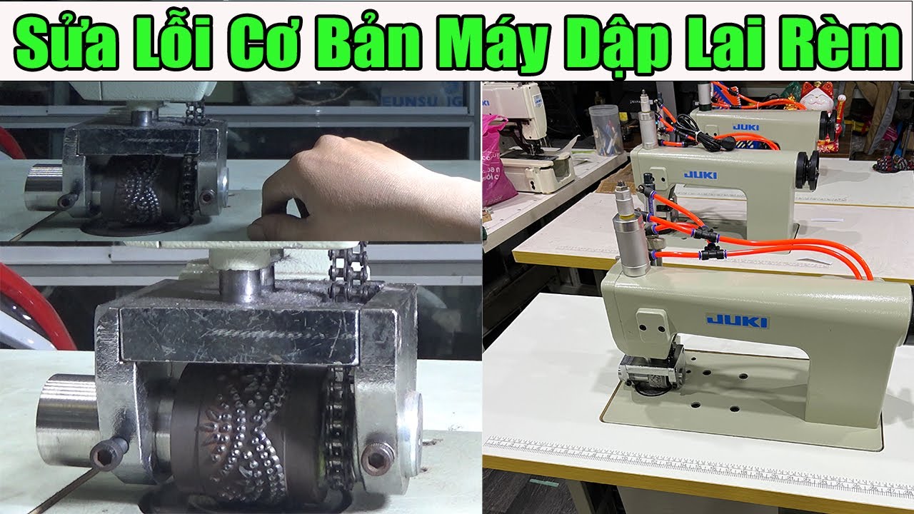 Sửa Máy Dập Lai Rèm Cửa Những Lỗi Cơ Bản || #nganhmaymac