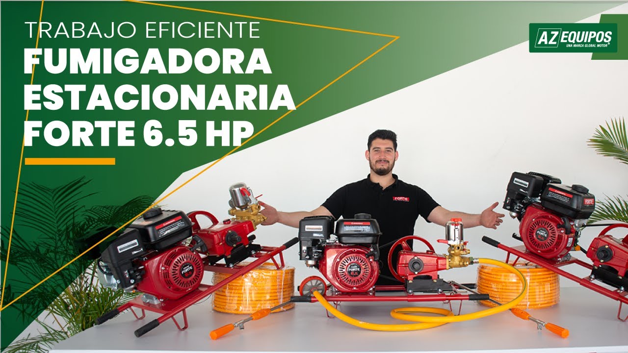 &iexcl;La Transformaci&oacute;n de su cosecha con la Fumigadora Estacionaria Forte!