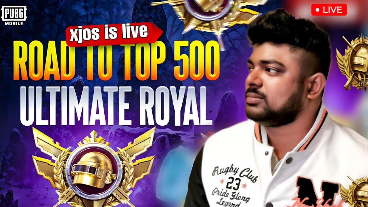 Kya aaj legend hoga | Serious rank push 🔥 4.2 Update Meta + Ultimate Royal Push | xjos is  LIVE