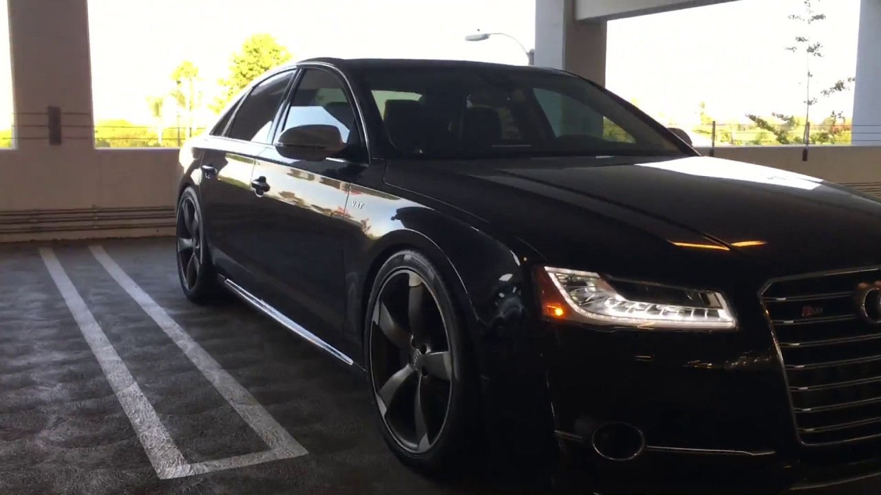 Audi S8 Lowering Module Install