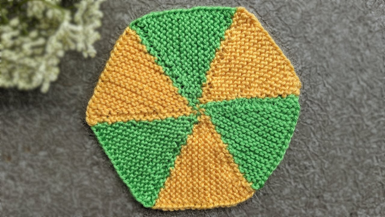 Knit Hexagon Doormat