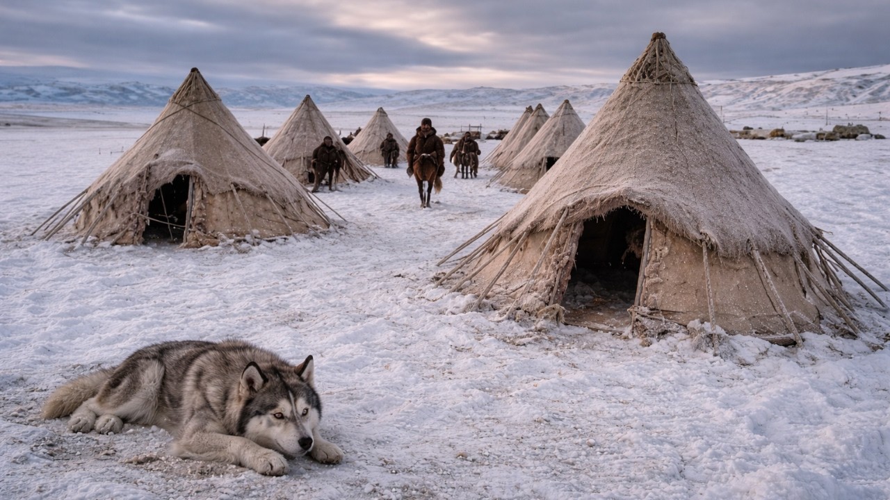 How the Mongols Survived -50°C Winters on the Open Steppe