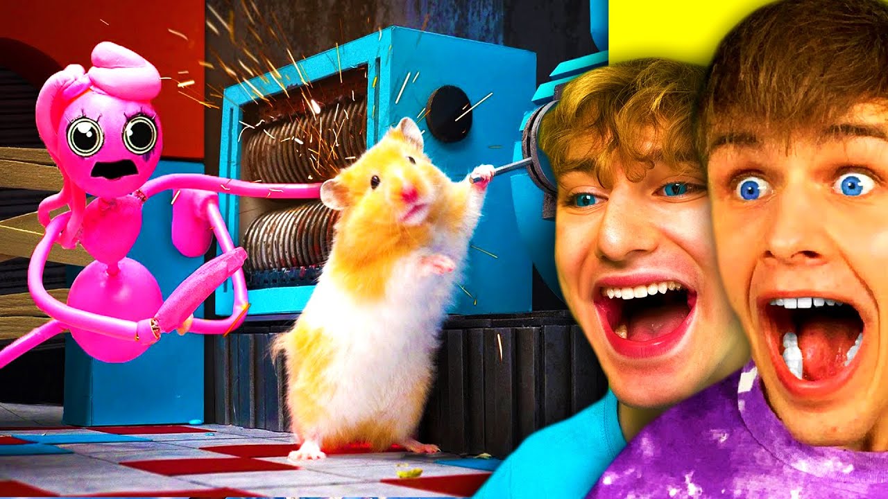 KŘEČEK BOUCHÁLEK vs DĚSIVÉ POPPY PLAYTIME TROSPY VĚZENÍ!