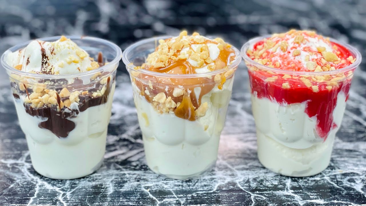 Рецепт знаменитого 100% домашнего мороженого 🍨 3 известных вкуса.