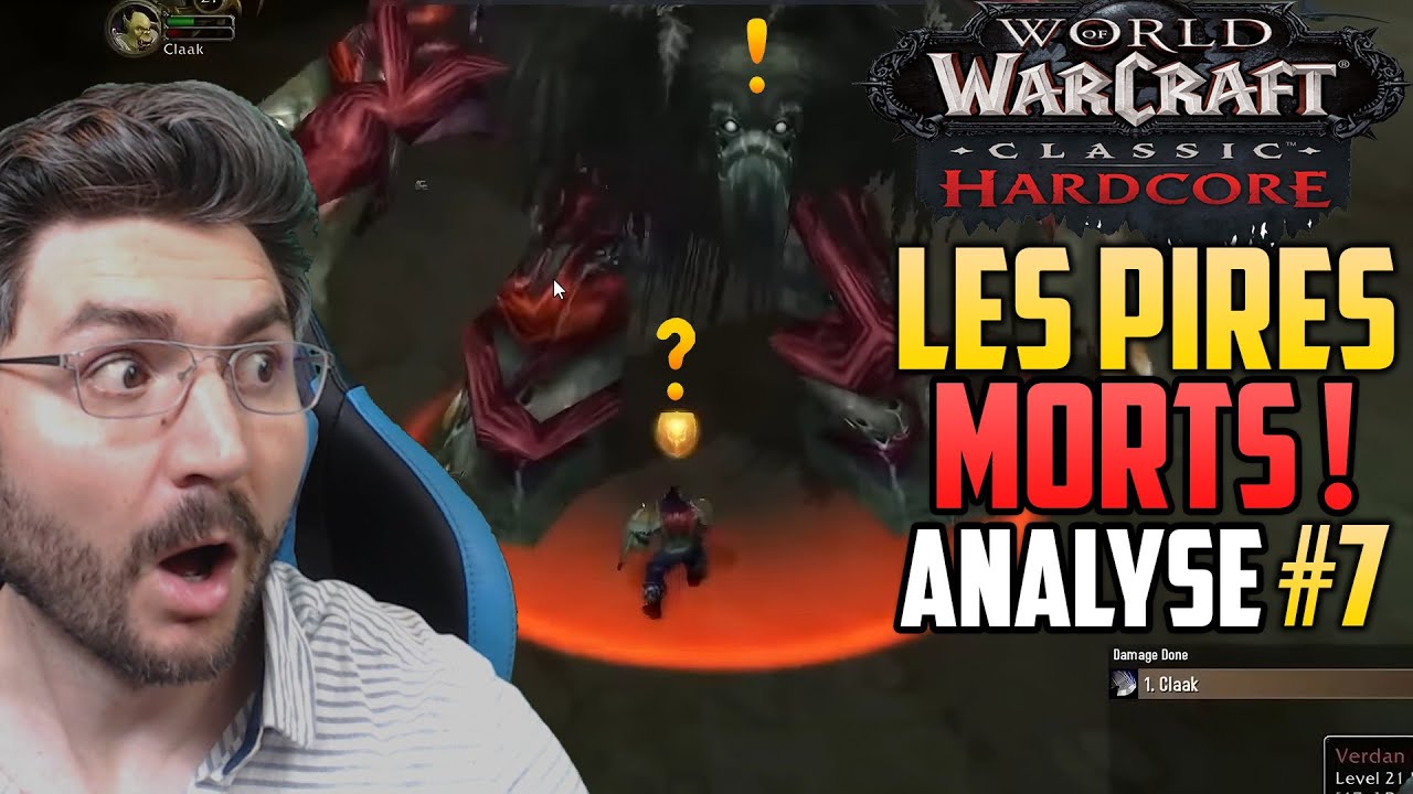 WOW Classic HARDCORE : Analyse des morts les plus tragiques et des meilleures actions ! #7