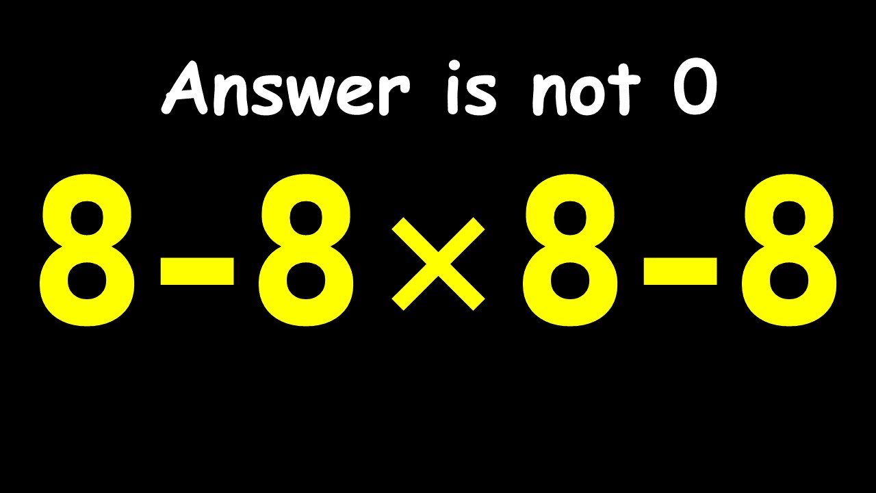 This Equation Stumps Everyone! Can You Solve It?