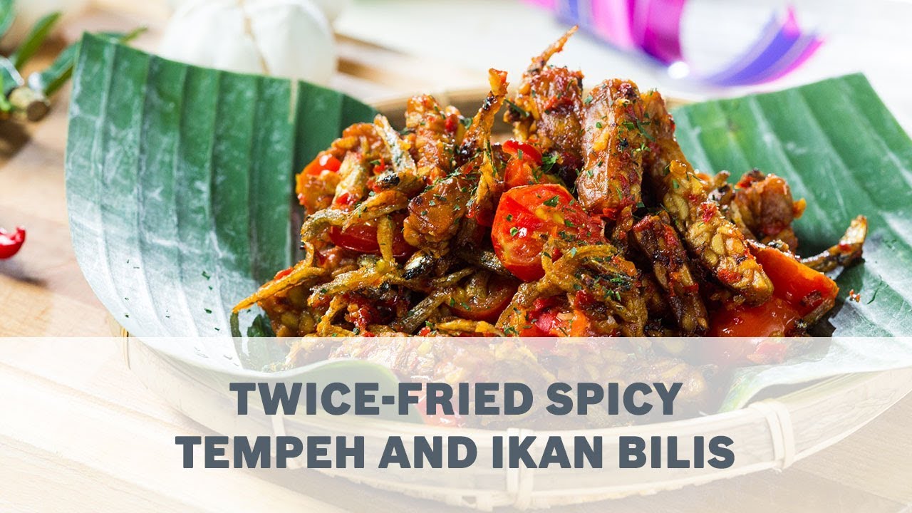 Twice-Fried Spicy Tempeh and Ikan Bilis Recipe - Cooking with Bosch