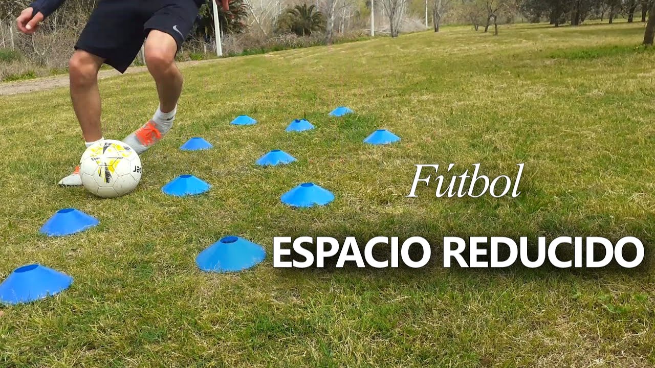 Mejora el dribling en ESPACIOS REDUCIDOS - Ejercicio fútbol técnica individual
