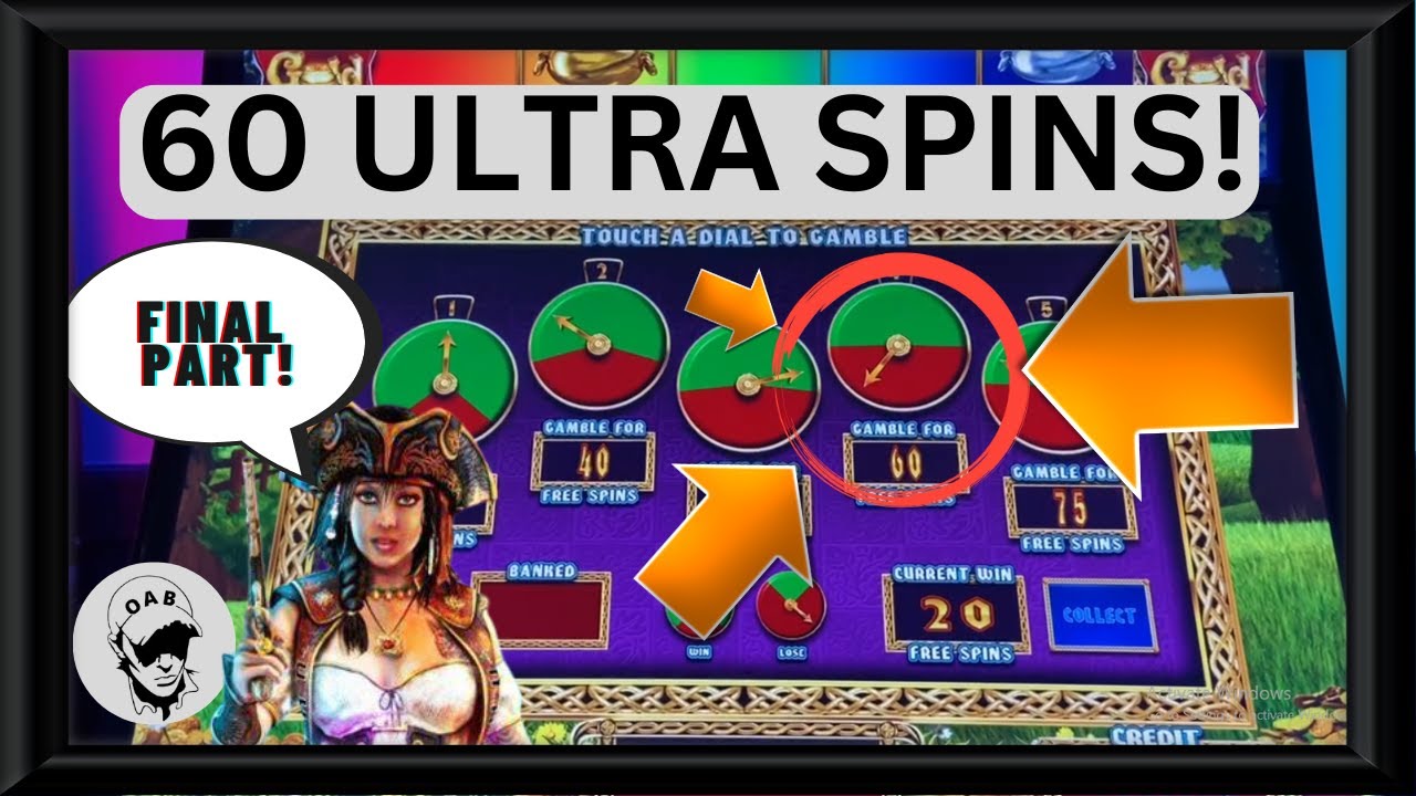 HUGE Gamble On Crown Gems & 60 Ultra Spins On Drops Of Gold! | Big Bonuses On 4 Other Slots | Part 3