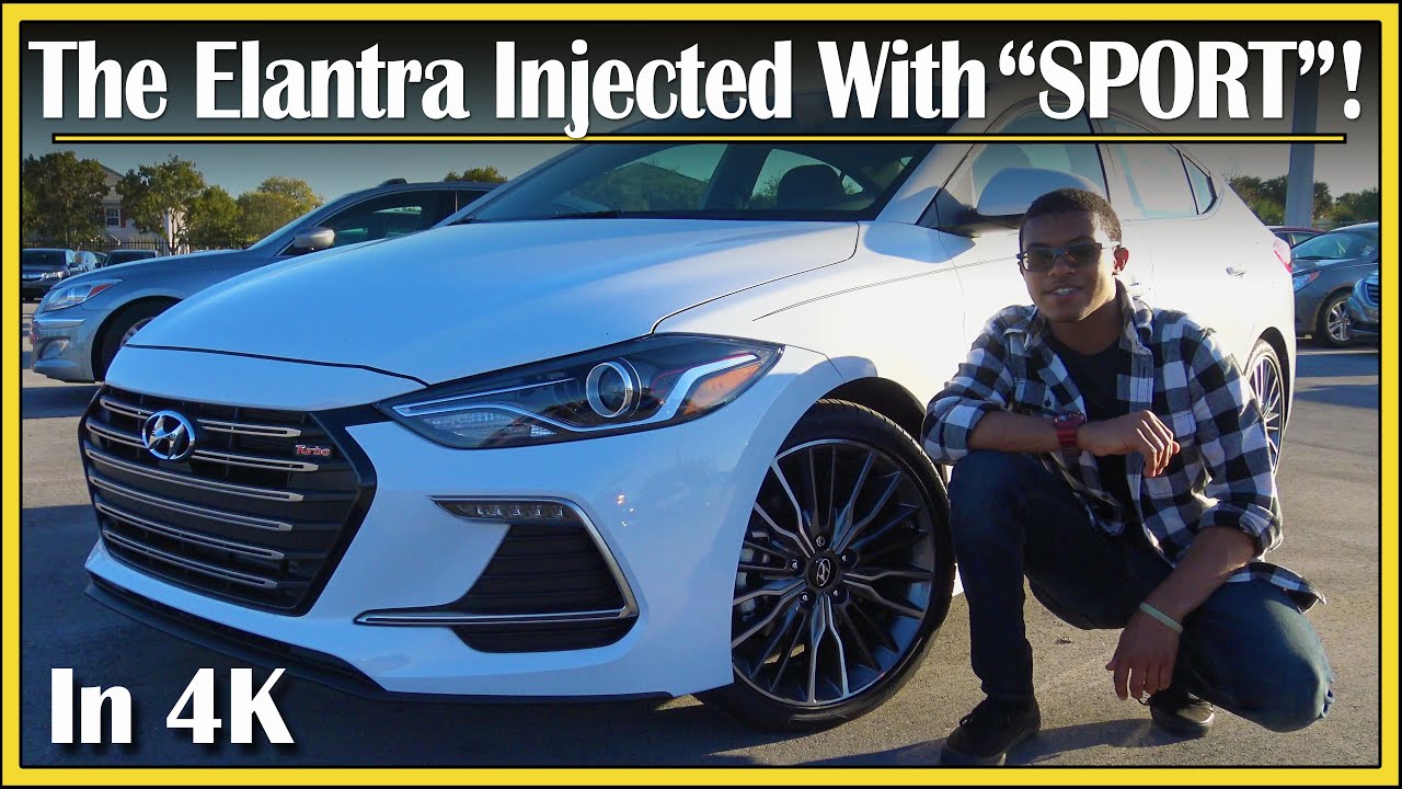 2017 / 2018 Hyundai Elantra Sport Turbo Review | An Athletic Elantra! | IN-DEPTH Walk Around in 4k!