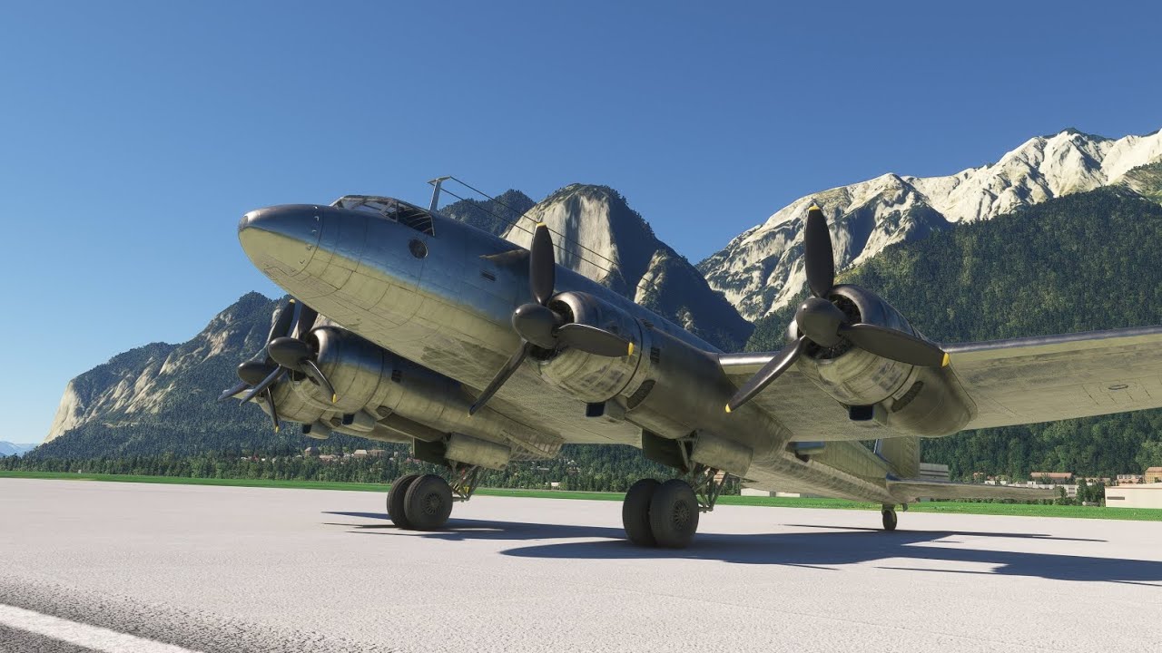 Первый взгляд на новую «местную легенду» — Focke Wulf FW-200 Condor в Microsoft Flight Simulator