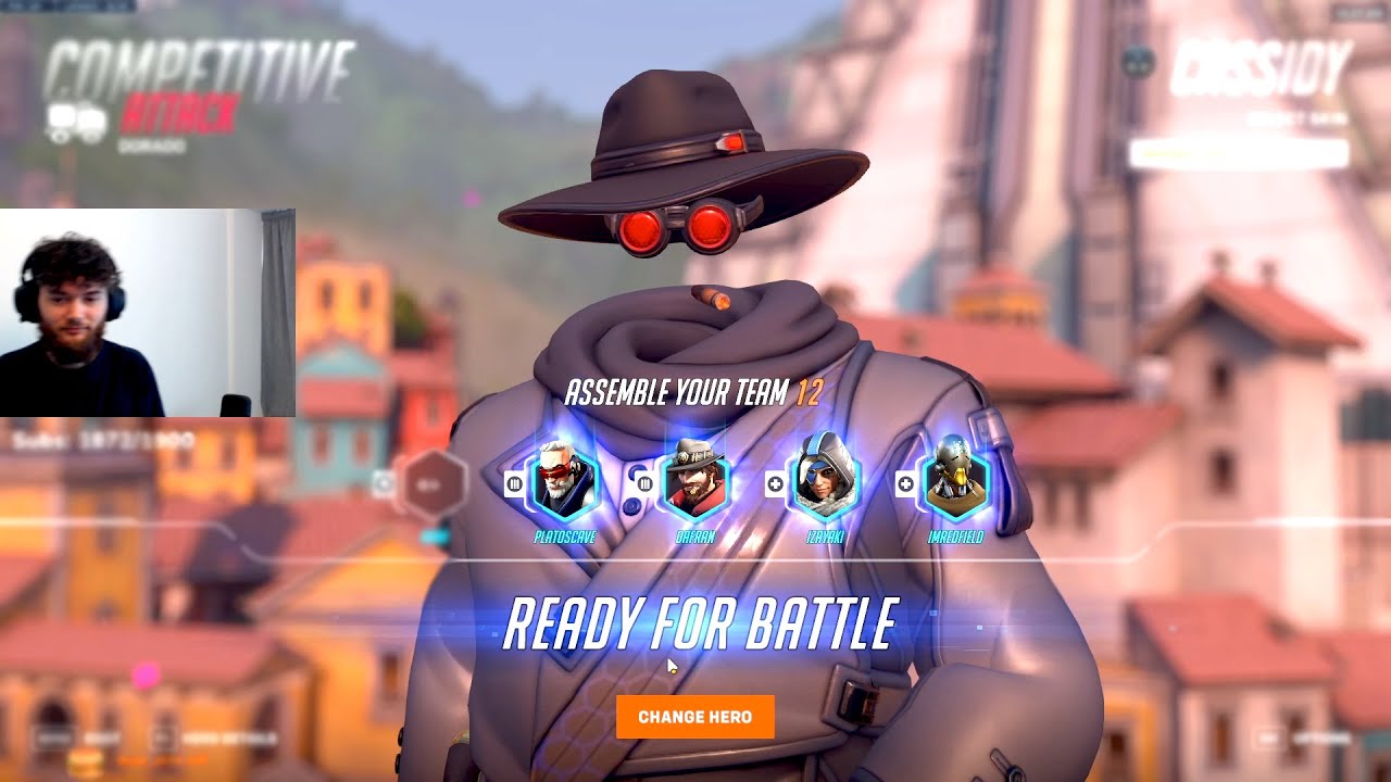 DAFRAN TOP 500 CASSIDY and TRACER GAMEPLAY! [ OVERWATCH 2 TOP 500 SEASON 9 ]