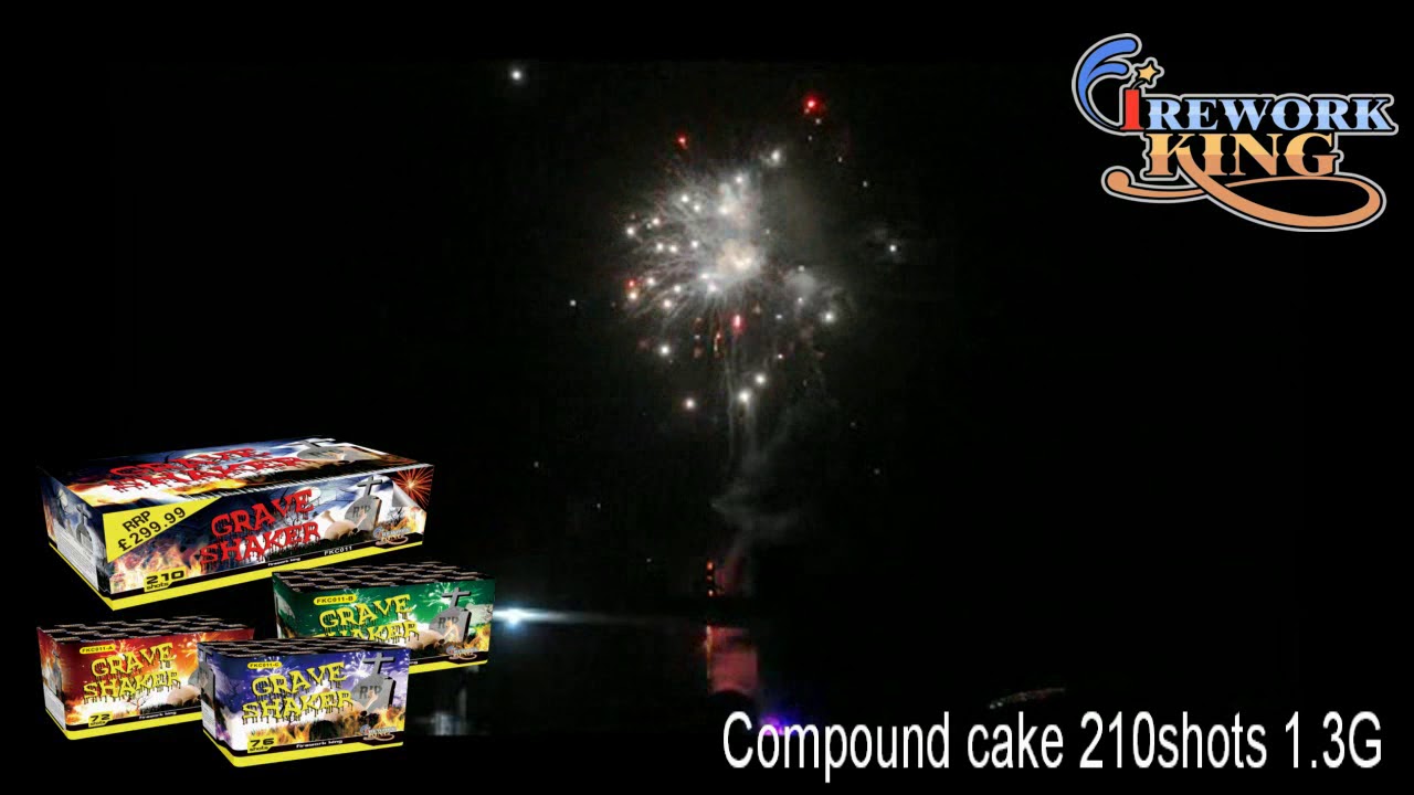 Grave shaker 210 shots compound cake 1.3G