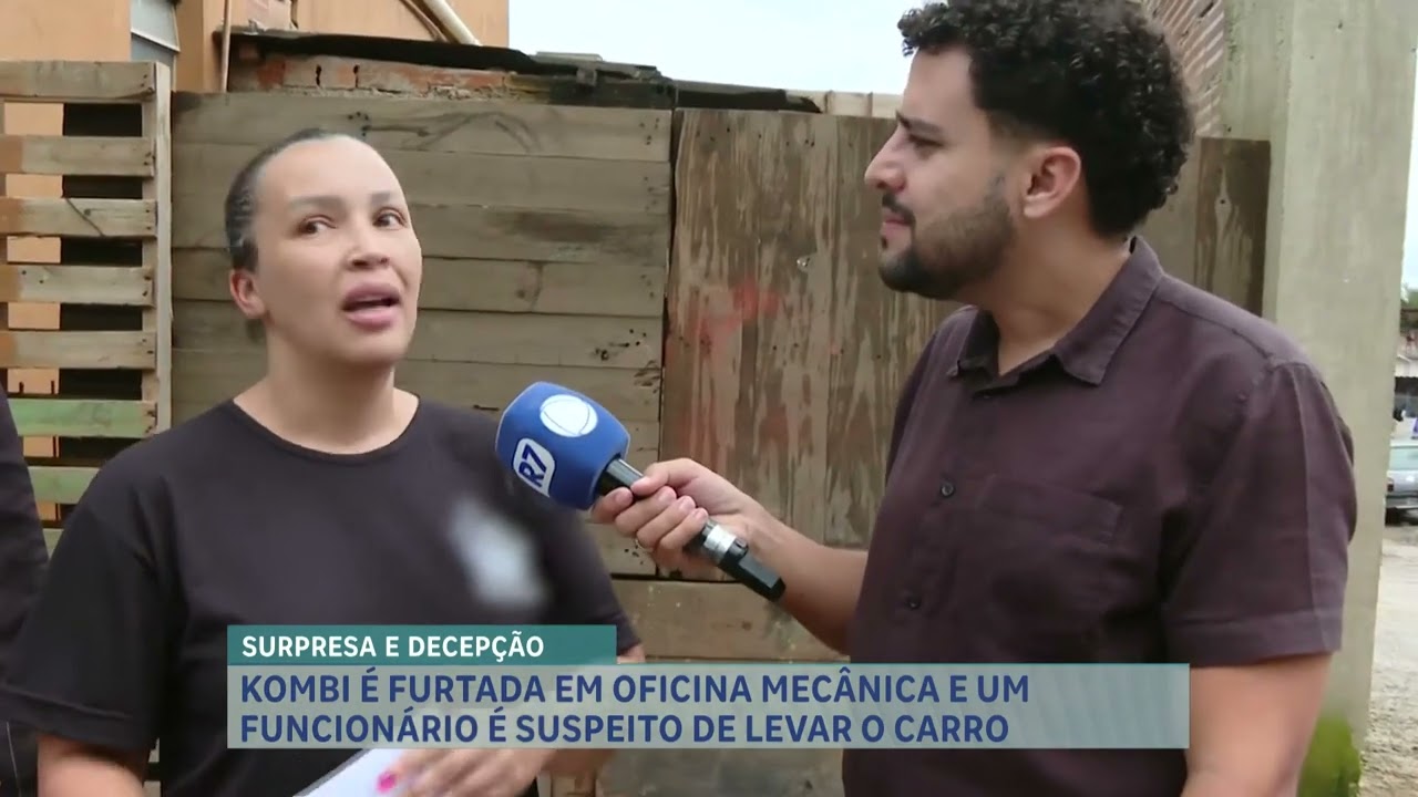 Kombi é furtada em oficina mecânica no Barreiro, em Belo Horizonte